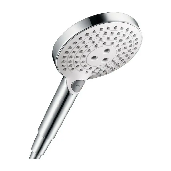 hansgrohe Raindance Select Handbrause 26531400 S 120 3jet, weiß/chrom, DN 15, EcoSmart, Ø120mm Direkt Vom Hersteller