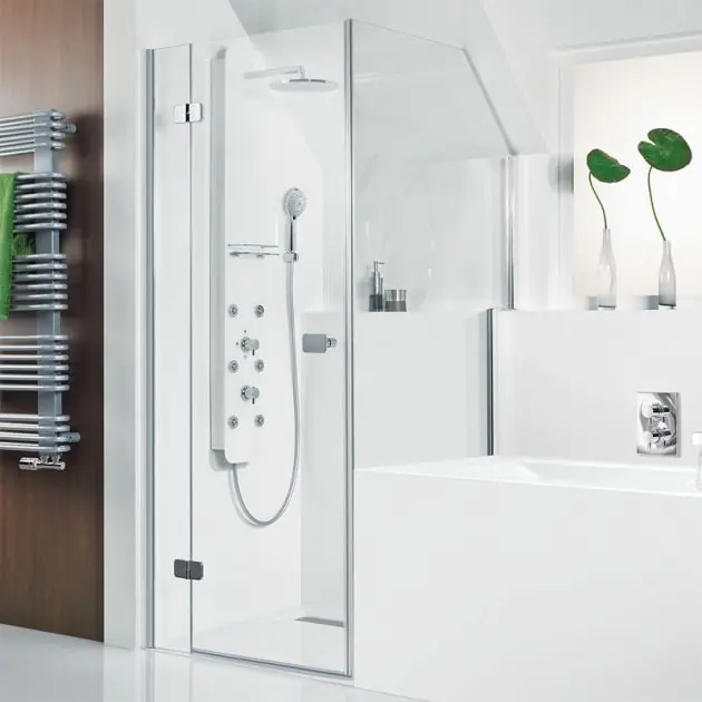 HSK Premium Softcube Duschtür mit verk. Seitenwand(HSK-6800120-6831090) Sonderaktion